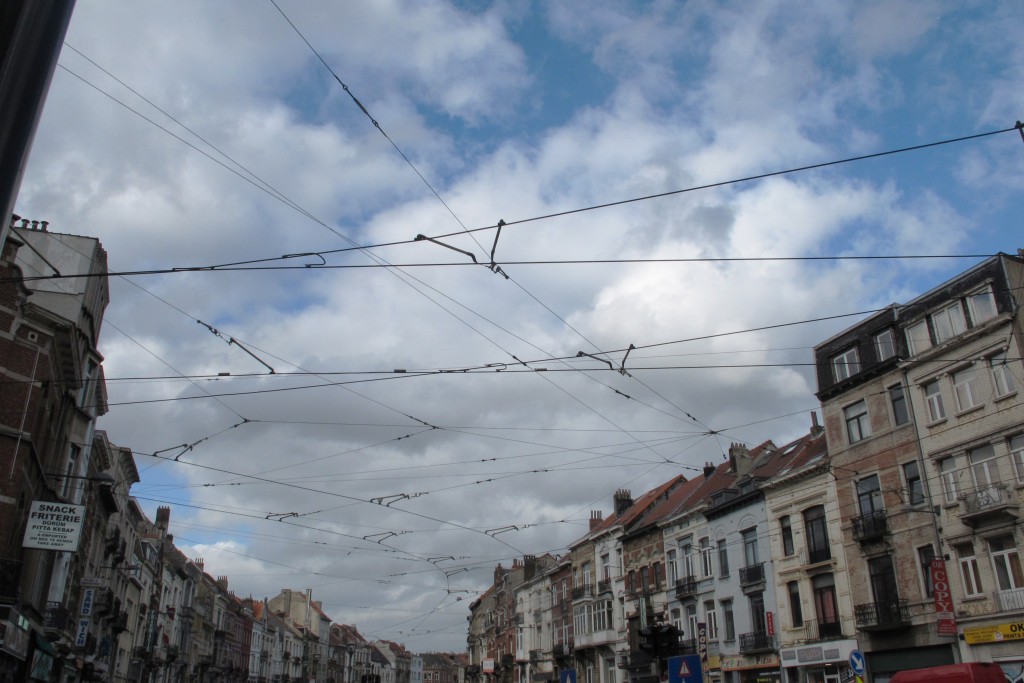 Foto van Omar Martina van wolken boven Brussel